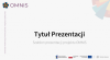 szablon prezentacji