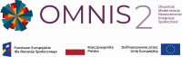 Logo projektu OMNIS2 z logotypami unijnymi