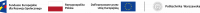 belka z logotypami unijnymi w kolorze