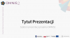 szablon prezentacji