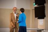 Prof. Andrzej Kraśniewski i Anna Rogowska, Dyrektor Centrum Projektów Rozwojowych