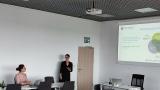 Dr inż. Anna Rolewicz-Kalińska i jedna z uczestniczek szkolenia